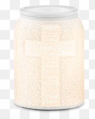 Trust In Him Scentsy Warmer - Lid Emoji,Gold Is The Emotion Of God