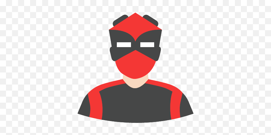 Man Mask Man Super Hero Icon - Famous Character Vol 1 Flat Emoji,Father's Mask Emoticon