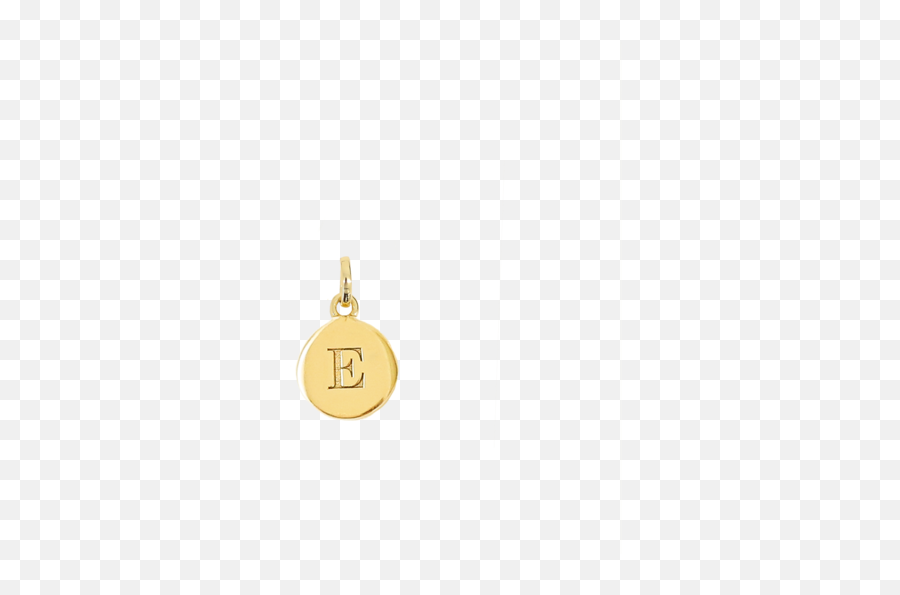 E Charm - Gold Solid Emoji,Diamonds And Studs Emoticons