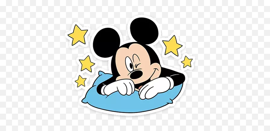 Mickey Mouse 1 Stickers For Whatsapp - Happy Emoji,Shark Emoji Iphone