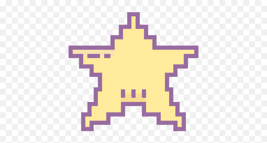 Pixel Star Icon In Cute Color Style - San Manuel High School Emoji,Sauron Eye Emoji 100x100 Pixels