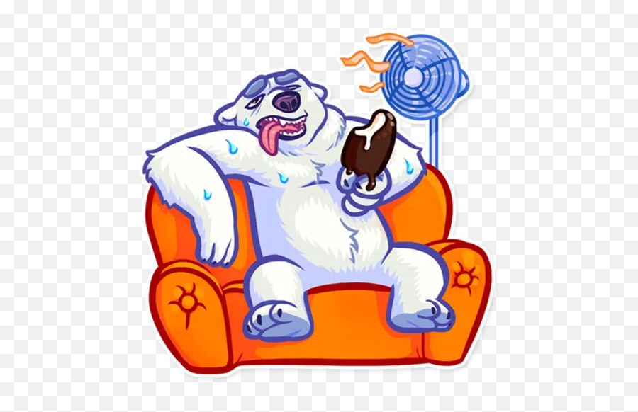 Emotions Stickers For Whatsapp Page 69 - Stickers Cloud Telegram Sarcastic Polar Bear Sticker Emoji,Polar Emotions