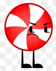 Lollipop Clipart Peppermint - Inanimate Objects Object Show Body Assets Emoji,Peppermint Emoji