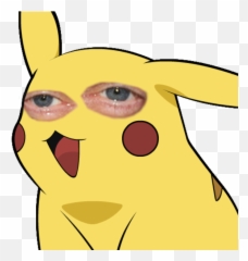 Surprised Pikachu Pokemon Meme 3x5 Flag