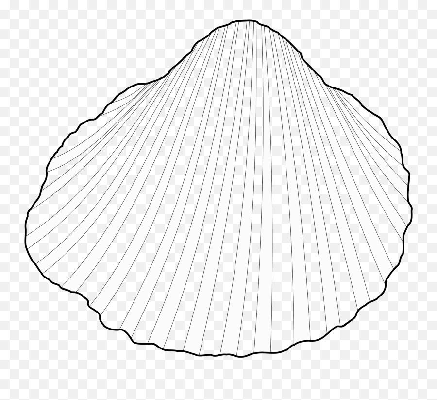 Free Shell Black And White Download - Cockle Shell Black And White Clipart Emoji,Clam Shell Emoji