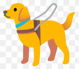 Guide Dog Emoji - Martingale,Blind Emoji