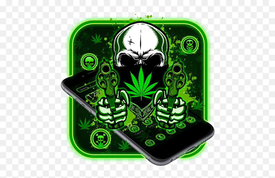 2020 Gun Weed Ghost Theme Pc Android App Download - Language Emoji,Ghost Ghost Gun Emoji