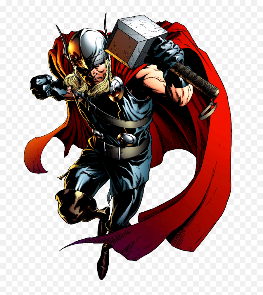 Download America Comics Thor Book Comic - Thor Marvel Comic Png Emoji,Captain Marvel Emoji