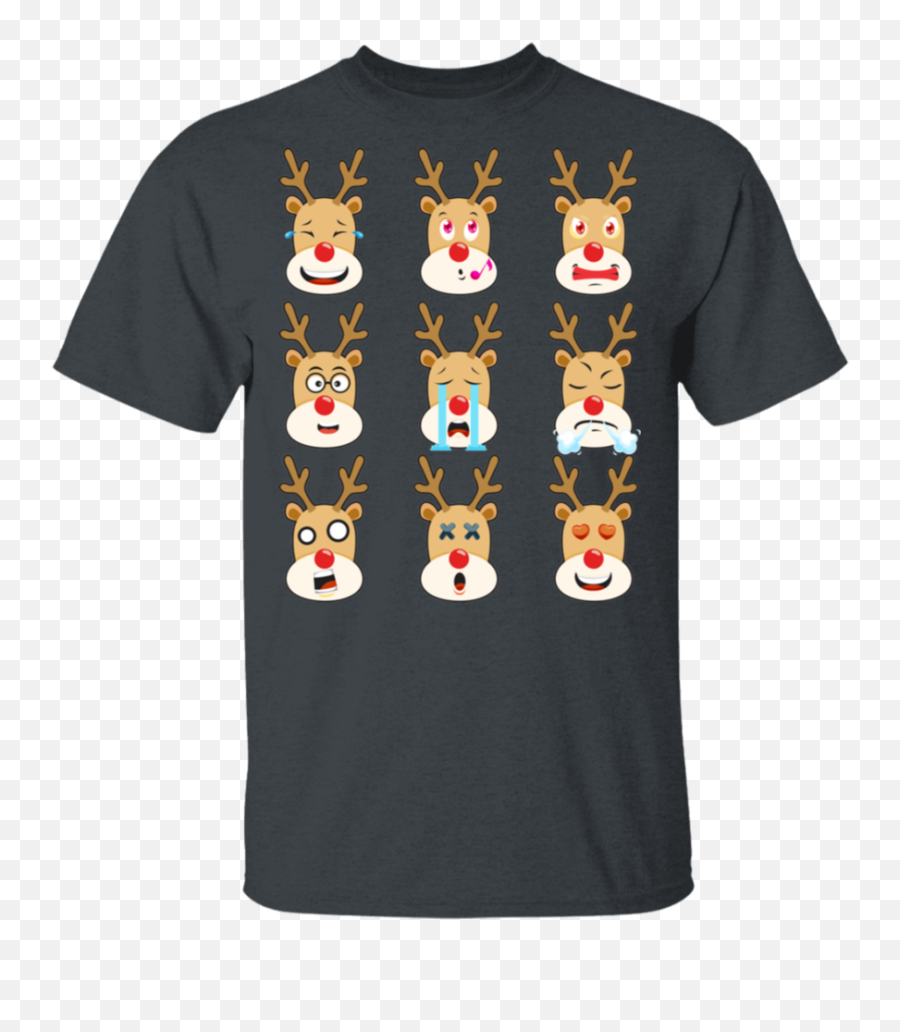 Rudolph Christmas Emoji T - Shirt Santau0027s Reindeer Shirt Dope Bear T Shirts,Emoji 74 Rudolph Christmas Emoji T - Shirt Santau0027s Reindeer Shirt Dope Bear T Shirts,Emoji 74