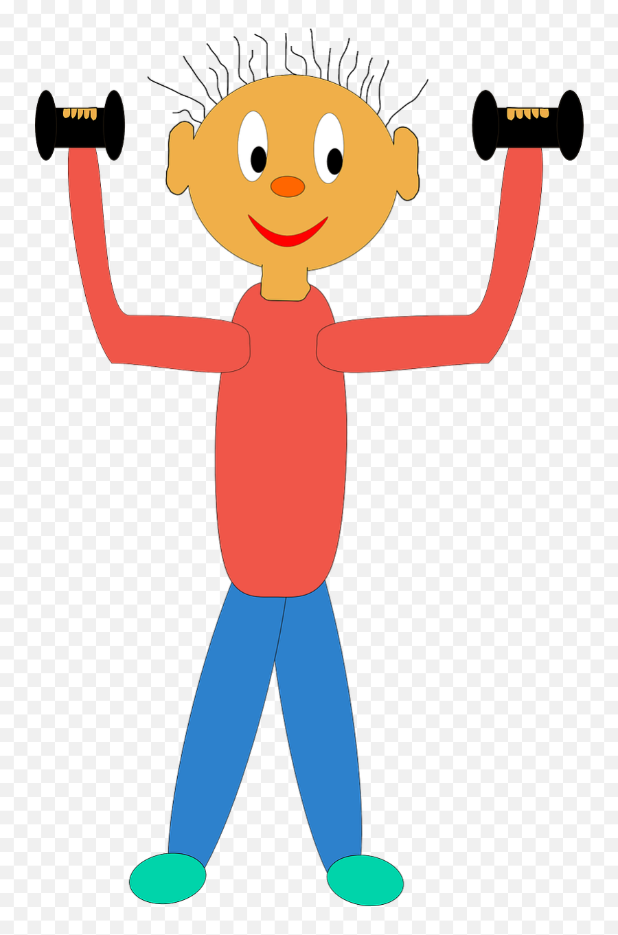 Sports - Baamboozle Kids Exercising Clip Art Emoji,Weight Lifter Emoji