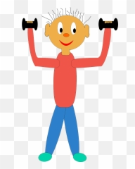 Sports - Baamboozle Kids Exercising Clip Art Emoji,Weight Lifter Emoji