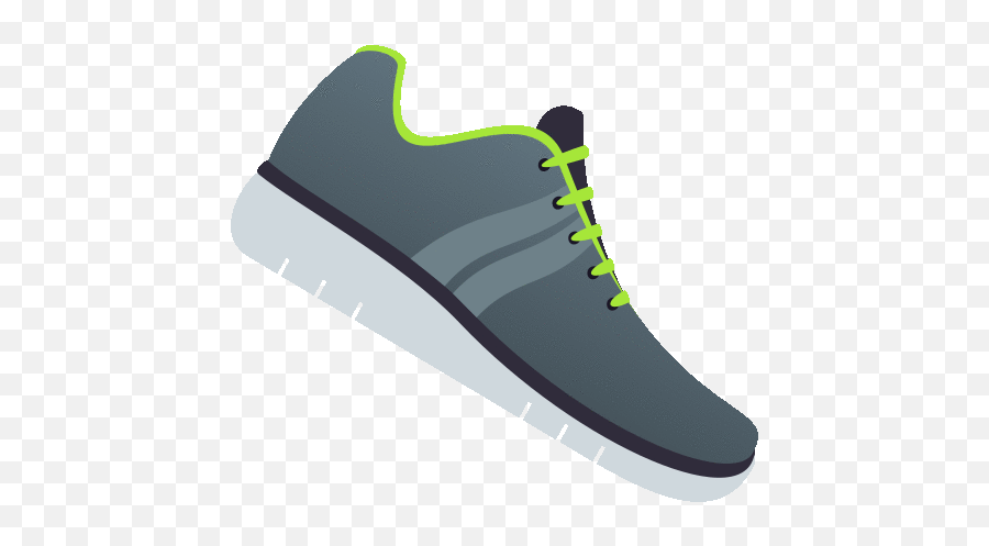 Running Shoe People Gif - Running Shoes Emoji Gif,Shoes Emoji