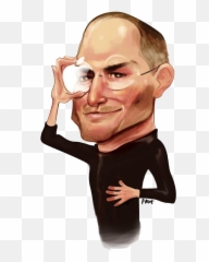 Steve Jobs Png Transparent Images - Cartoon Steve Jobs Png Emoji,Steve Jobs Find The Emoji