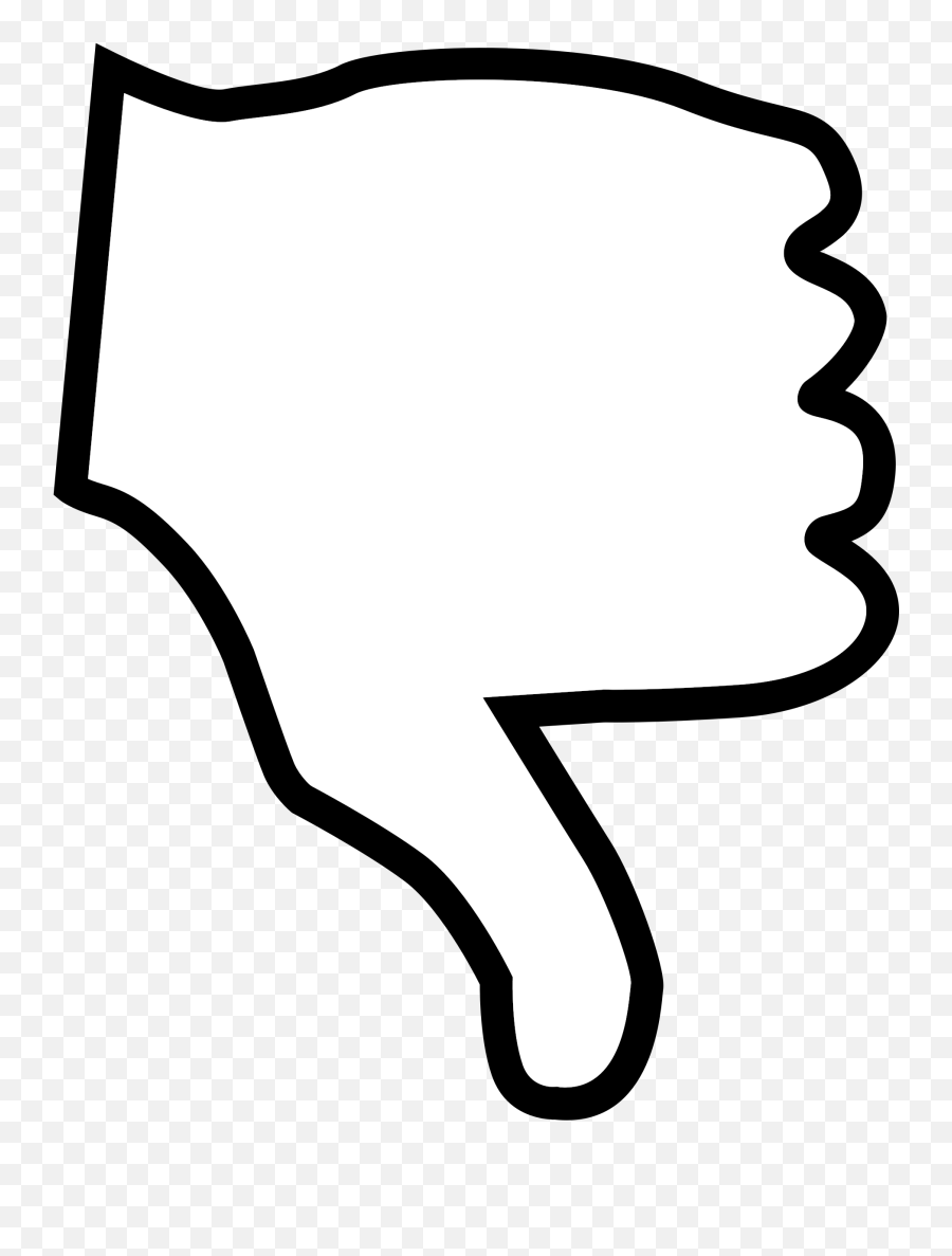 Download Thumbs - Thumbs Down Drawing Easy Png Image With No Transparent Thumbs Down Clipart Emoji,Thumbs Down Emoji Transparent