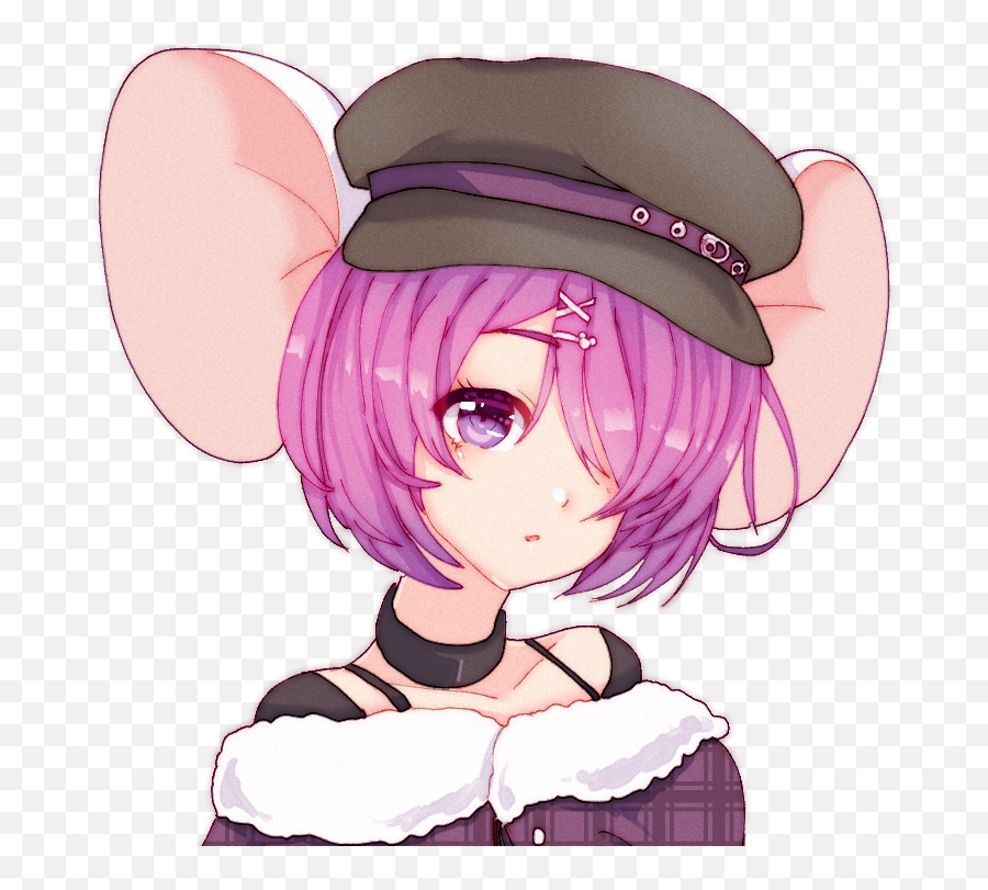 Chomei Vtuber Chomeimouse Twitter - Fictional Character Emoji,Vrchat Emoji Avatar