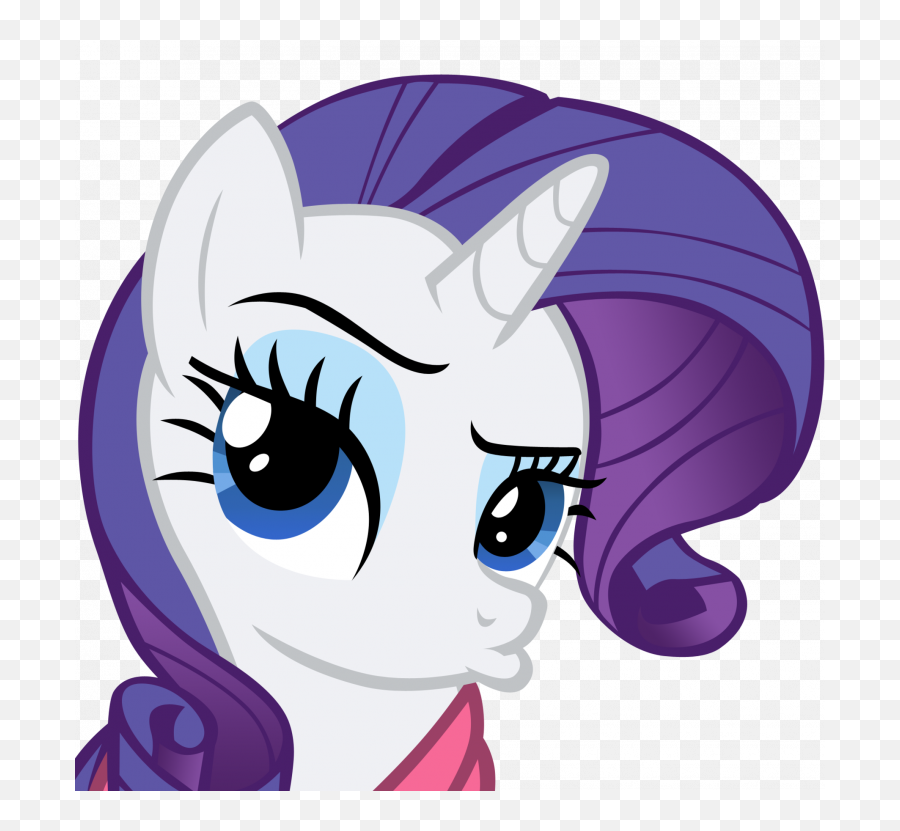 Is Rarity Crystal Pony Descendant - Ittoniu0027s Box Of Rarity My Little Pony Emoji,Thinking Emoji Know Your Meme