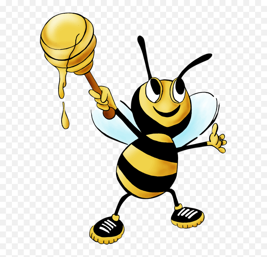 Queen Clipart Honeybee Queen Honeybee Transparent Free For - Clip Art Animated Honey Bee Emoji,Knock Knock Jokes With Emojis