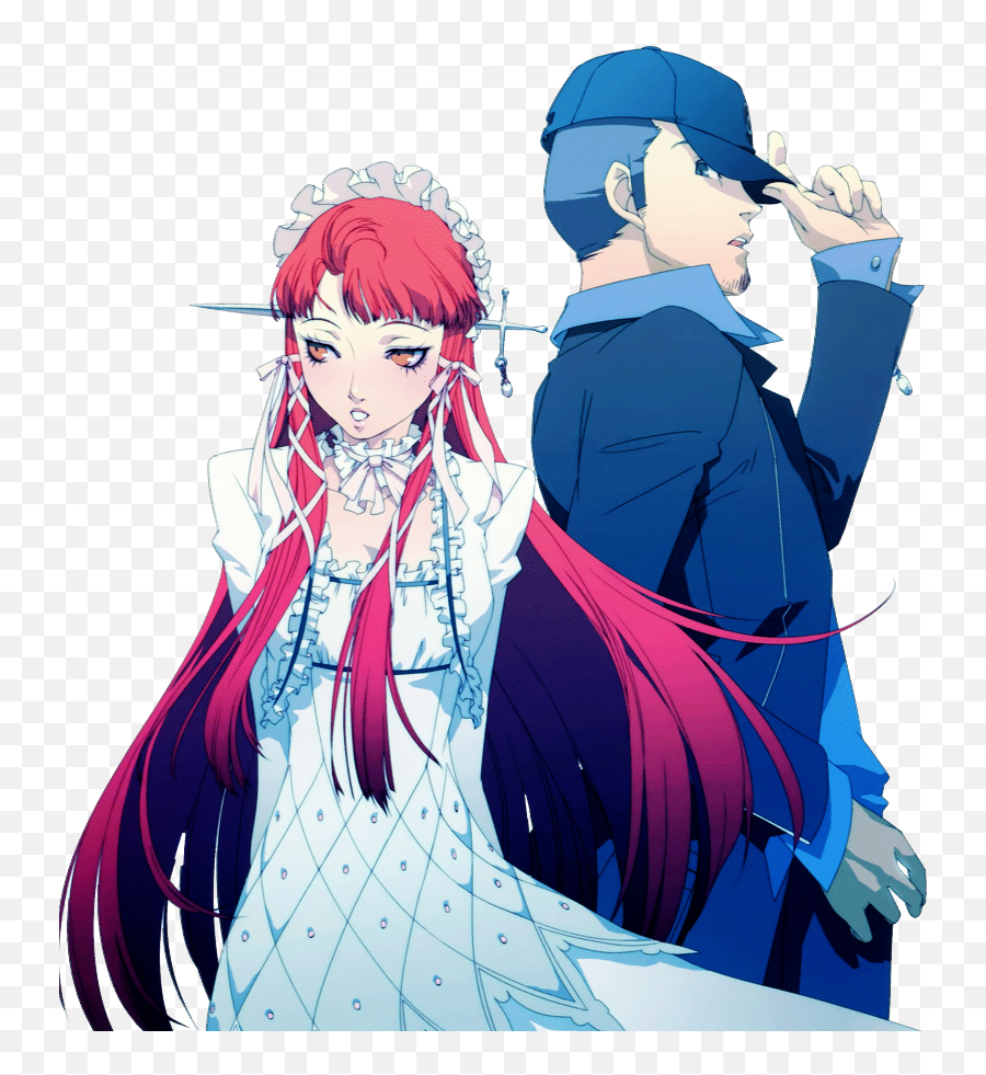 Download U201cu201c Chidori And Junpei Persona - Moonu0027s Reaching Persona 3 Characters Emoji,Reaching Emoji