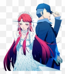 Download U201cu201c Chidori And Junpei Persona - Moonu0027s Reaching Persona 3 Characters Emoji,Reaching Emoji