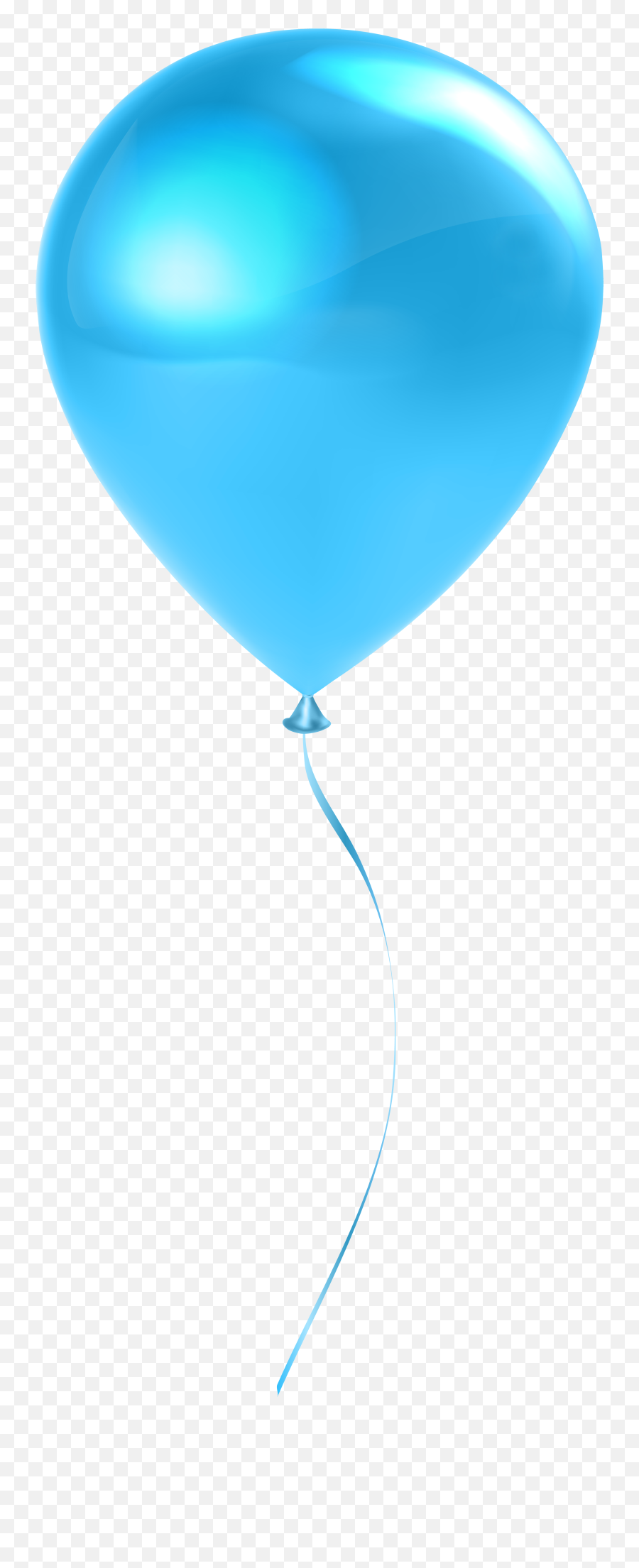 Download Hd Ballons Transparent Blue - Balloon Transparent Light Blue Balloon Png Emoji,Balloon Emoji Png