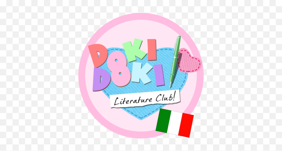 Doki Doki Literature Club Patch Italiana 10 Doki Doki - Icono De Doki Doki Literature Club Emoji,Emoticon Emozionata