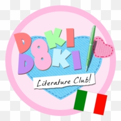 Doki Doki Literature Club Patch Italiana 10 Doki Doki - Icono De Doki Doki Literature Club Emoji,Emoticon Emozionata