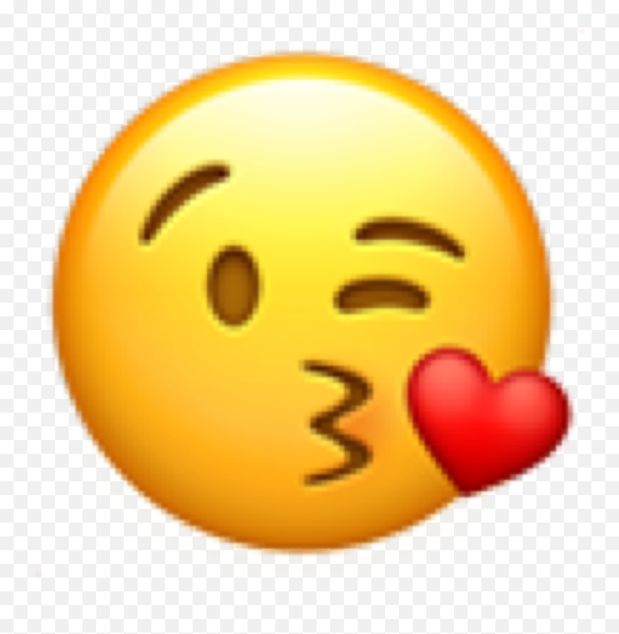 Telegram Sticker - Transparent Kissy Face Emoji,Emoji Love Stickers