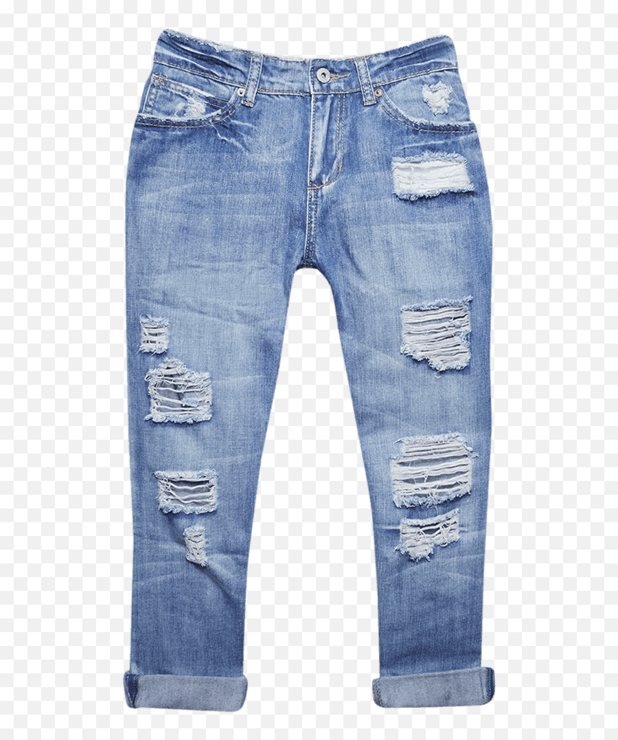 Jeans Clipart Denim Jeans Denim - Jeans Transparent Png Ripped Emoji,Emoji Jeans
