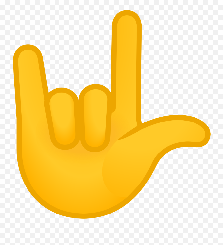 Hand Emoji Clipart Love Hand - Love You Emoji Meaning Emoticons I Love You,Applause Emoji