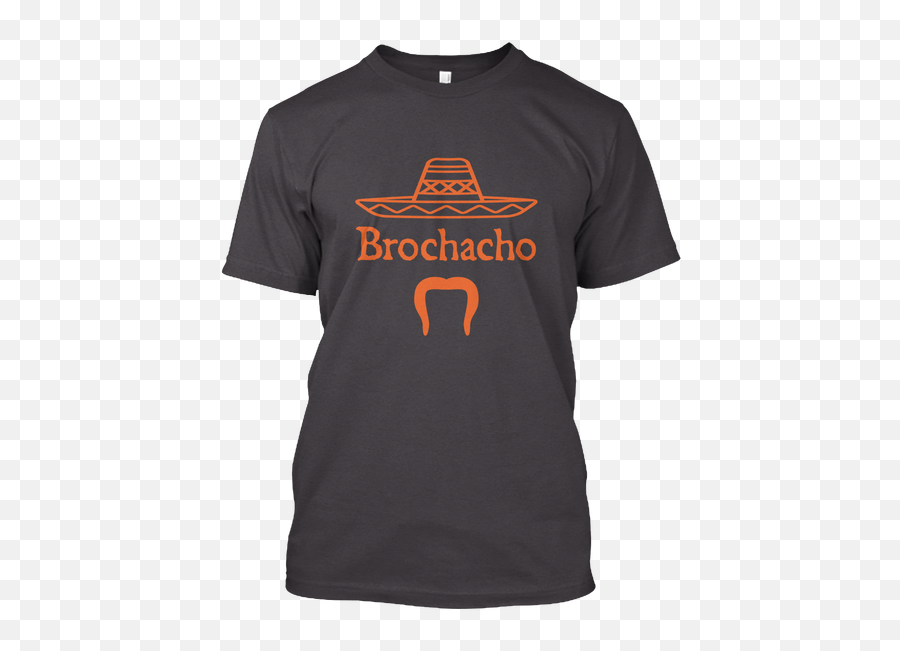 Brochacho Heathered Charcoal T - Funny Meme Tshirt Designs Emoji,Brochacho Emoji Movie