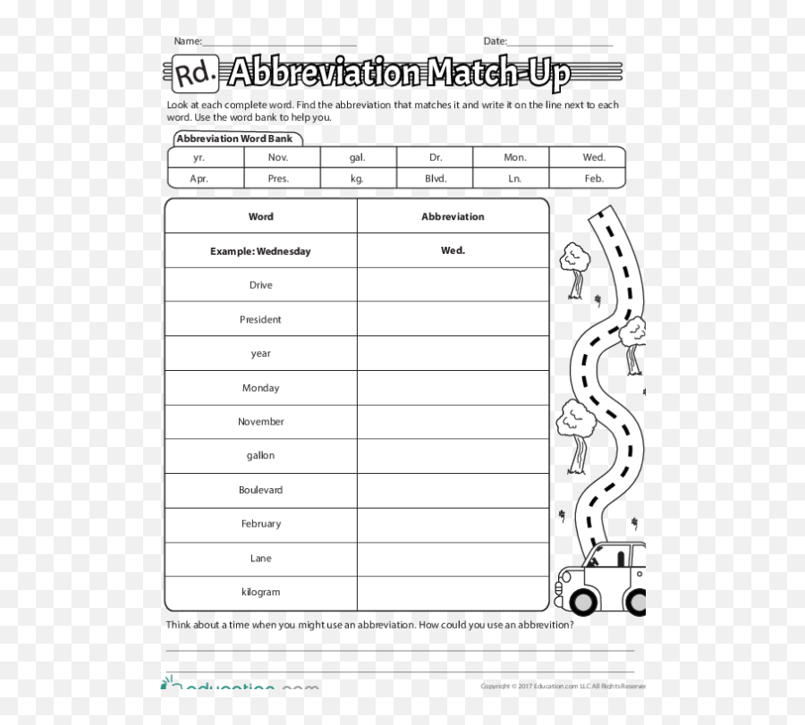 Printable Lesson Plans For 3rd Grade - Recognize Some Words Represented By Common Abbreviations Emoji,Emotion Abbreviations :)@