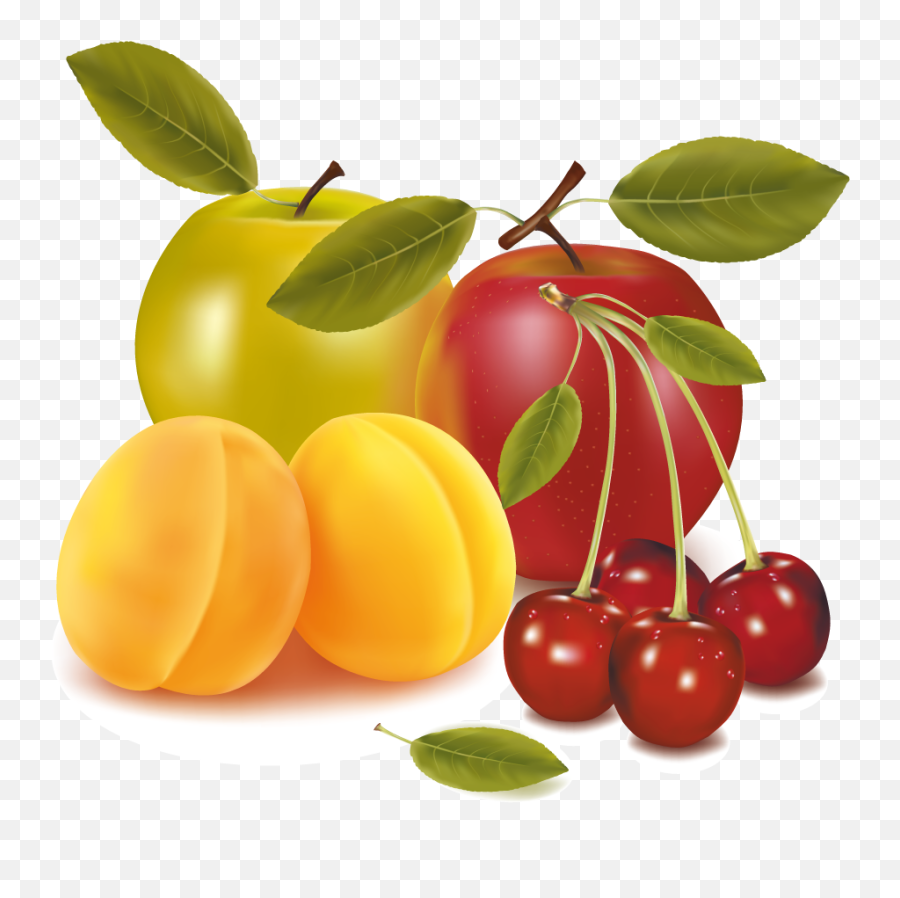 Fruit Drawing Clip Art - Fruits Png Download 931921 Apple Pear And Cherries Png Emoji,Cherry Emoji Twitter