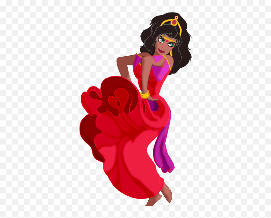Personaje - Clásico Esmeralda El Jorobado De Notre Dame Princesa Esmeralda De Disney Emoji,Emoji La Pelicula Fiesta De Cumpleanos