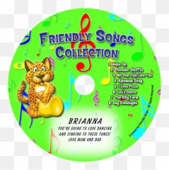 Friendly Songs Collection Personalized Kids Music Cd - My Friendly Songs Collection Emoji,Sweet Emotion Length Of Song