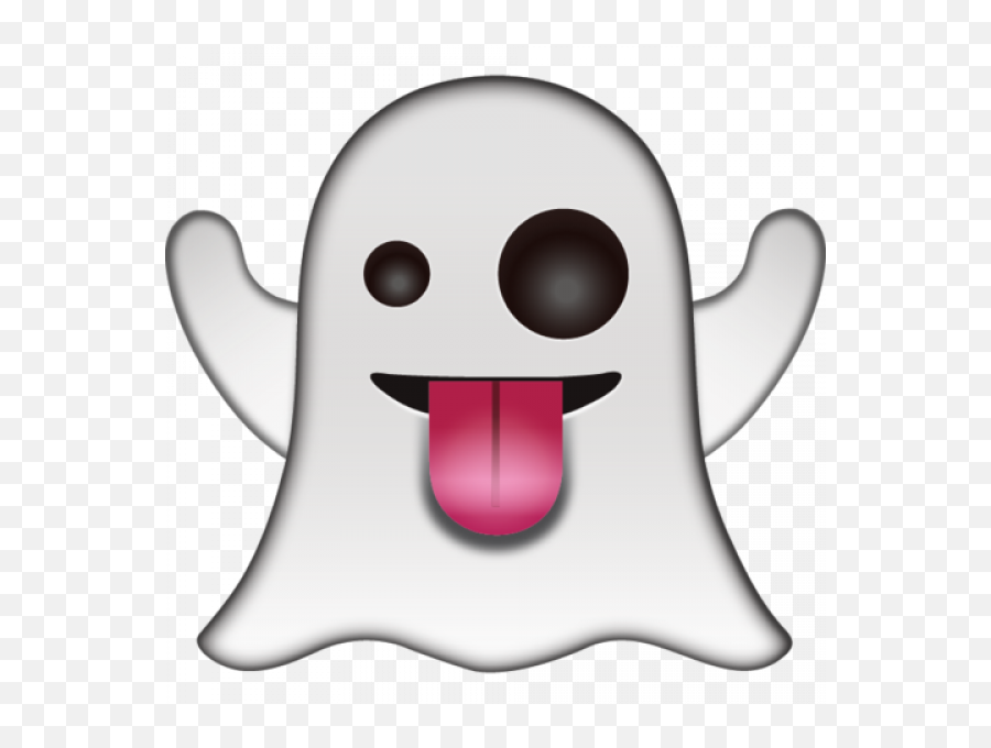 Ghost Emoji Transparent Transparent - Ghost Emoji,Emoji Templates