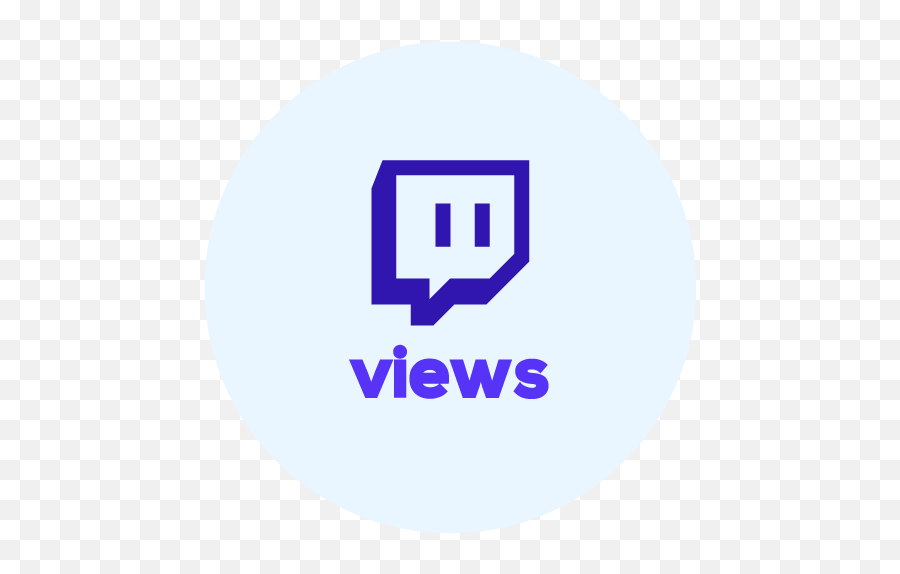 Buy Twitch Channel Views - Gray Twitch Logo Png Emoji,Add Emoticons To Twitch Channel