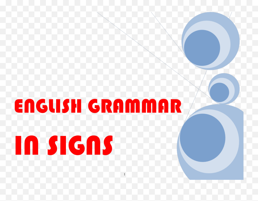 English Grammar In Signs - Dot Emoji,Subjunctive With Emotion