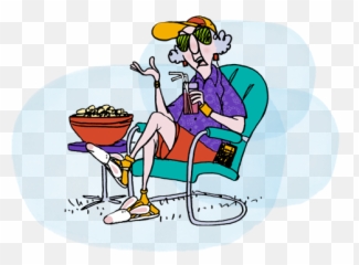 Old Lady Cartoon - Old Lady Cartoon Maxine Emoji,Golf Course Lady Emojis
