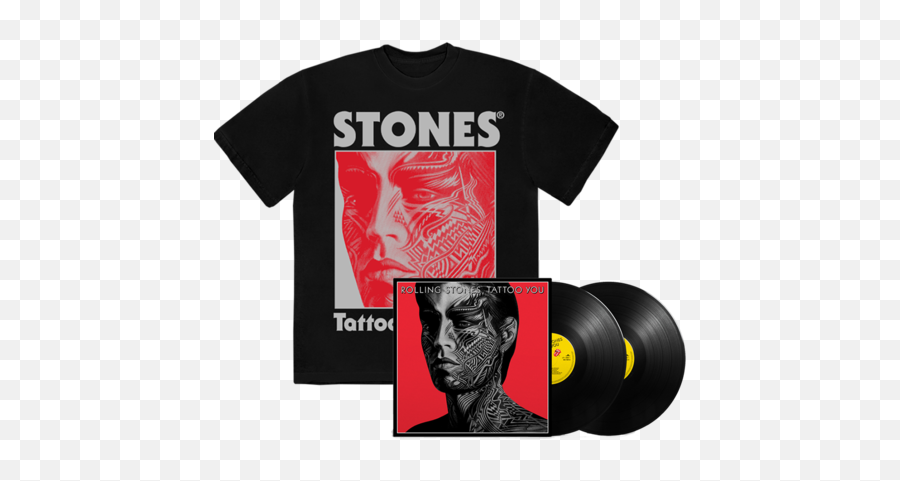 The Rolling Stones Official Online Store - T Shirt Tattoo You Emoji,Boxed Up Emotions Tattoo