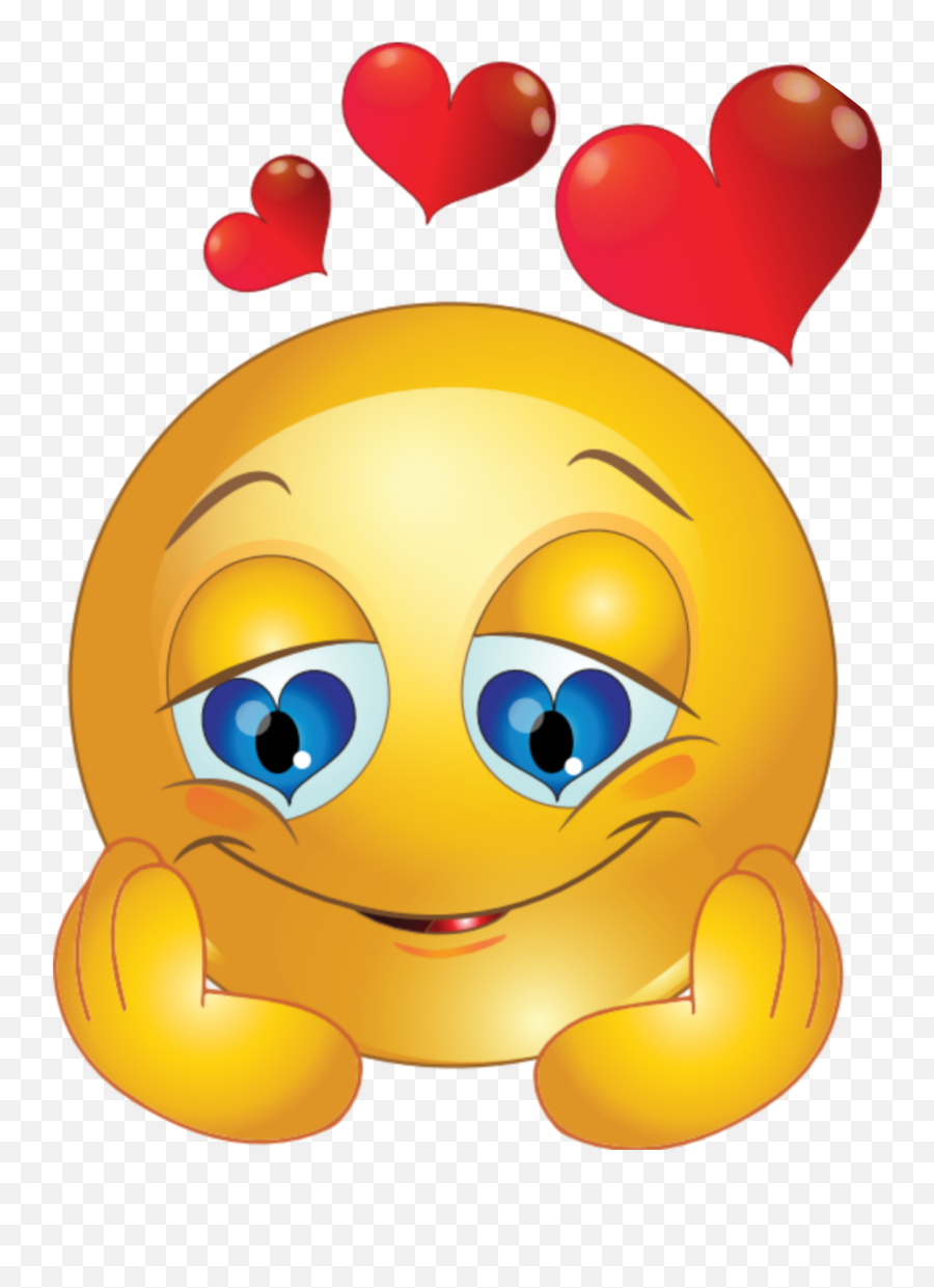 Loving Smiley - Love Emoji Face,Heart Eyes Emoji