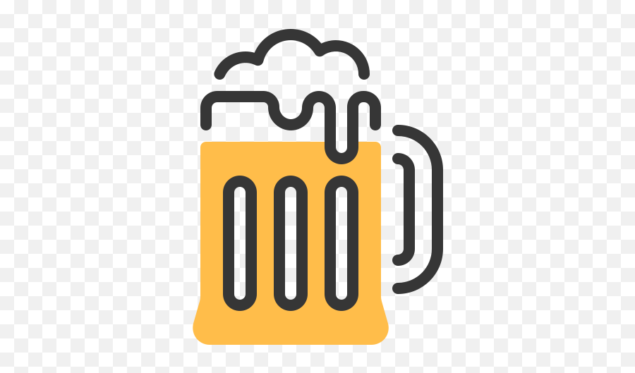 Beer Mug Alcohol Drink Beverage Pub Free Icon Of Beer - Pub Icon Emoji,Drinking Beer Emoticons Keyboard Code