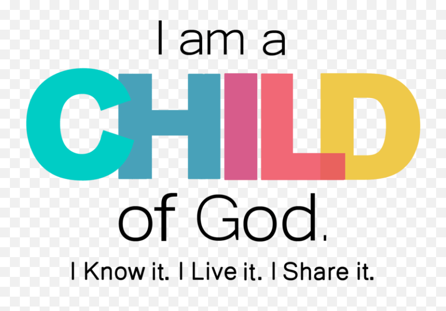 Church - Am A Child Of God Transparent Background Emoji,Disgust Emotion Children's Church Lesson