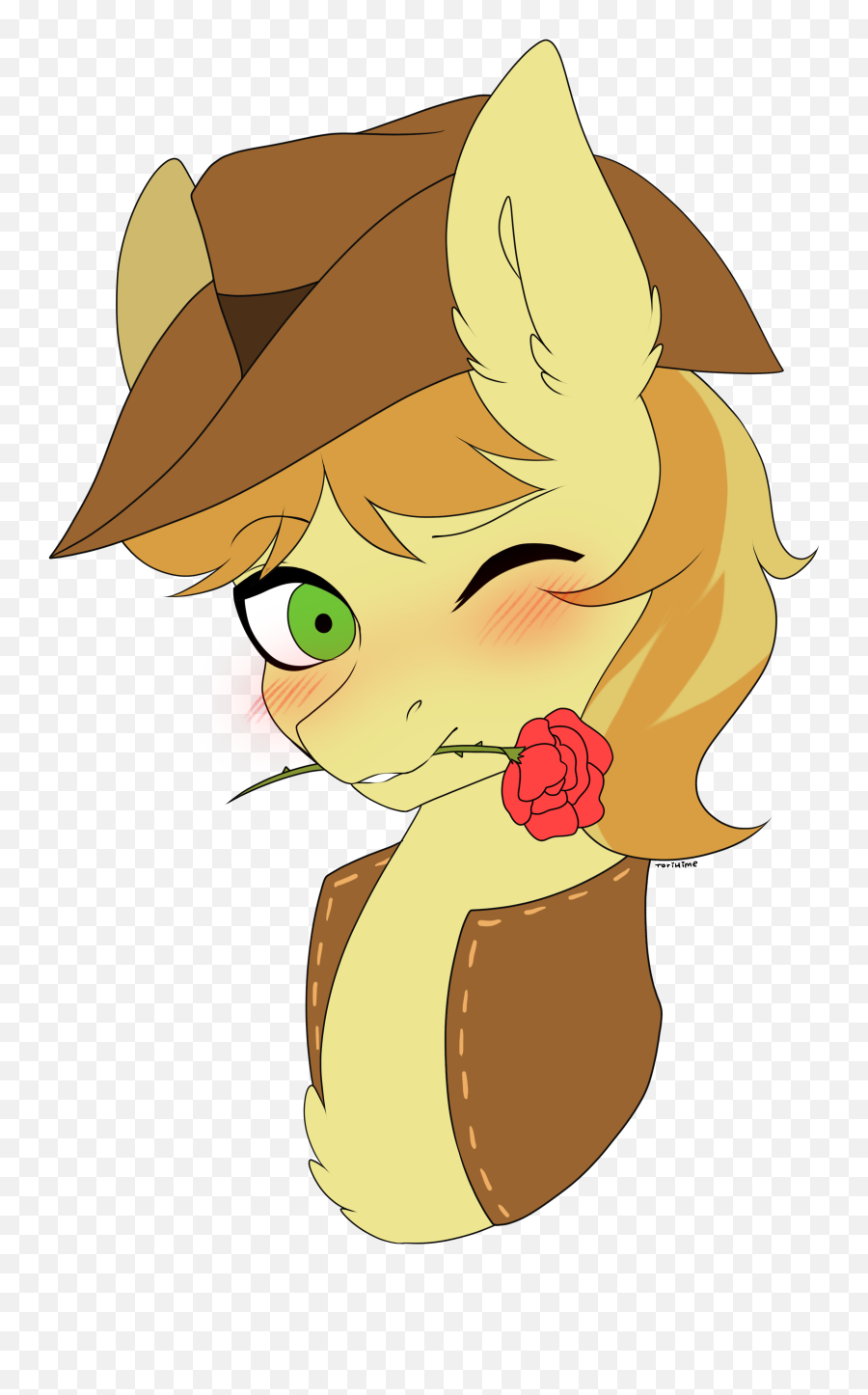 2688460 - Safe Artisttorihime Braeburn Earth Pony Fictional Character Emoji,Watch 