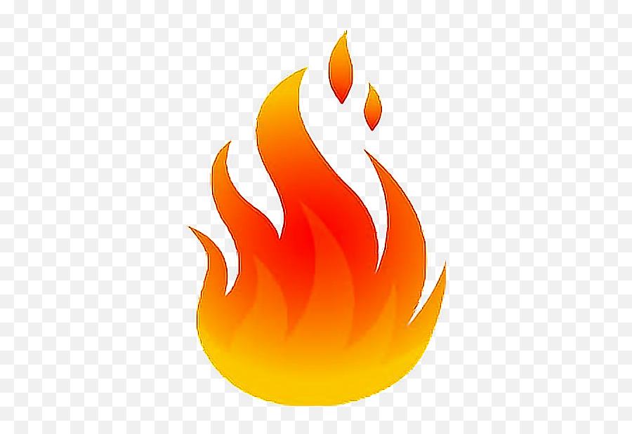 Flames Fire Interesting Sticker By Ihearthoseok Emoji,Do Android Users See Emoji Flame