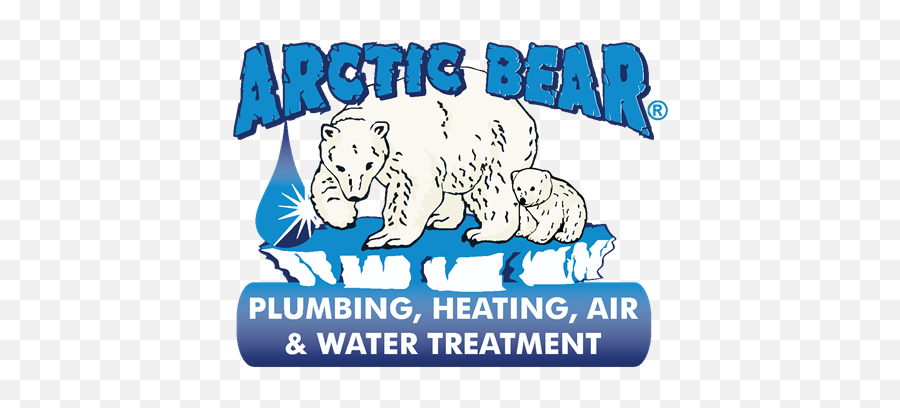 Arctic Bear Plumbing Heating U0026 Air Inc Water Emoji,Mattel Emotions White Bear Red Ribbon