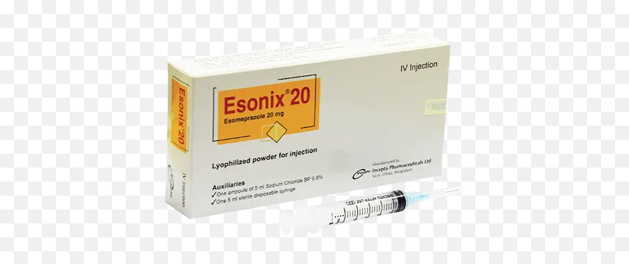 Esonix 20 Injection Incepta Pharmaceuticals Ltd Online Emoji,Injector Emoji