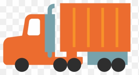 Articulated Vehicle Semi - Trailer Truck Emoji Silhouette Of,Chainsaw Emoji