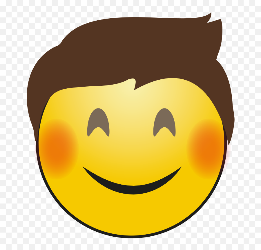 Boy Emoji Transparent Png - Happy,Emoji Transparent