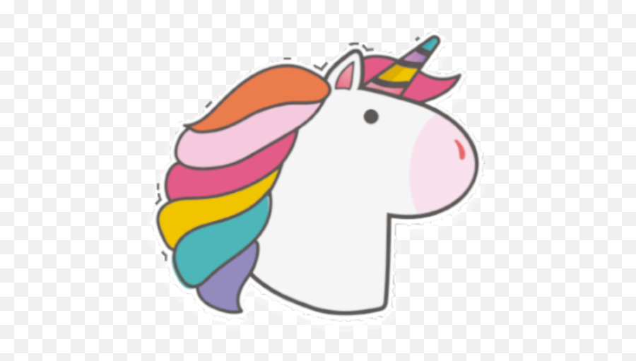 Wastickerapps Unicorn Stickers For - Aesthetic Stickers Unicorn Emoji,Unicorn Emojis For Android