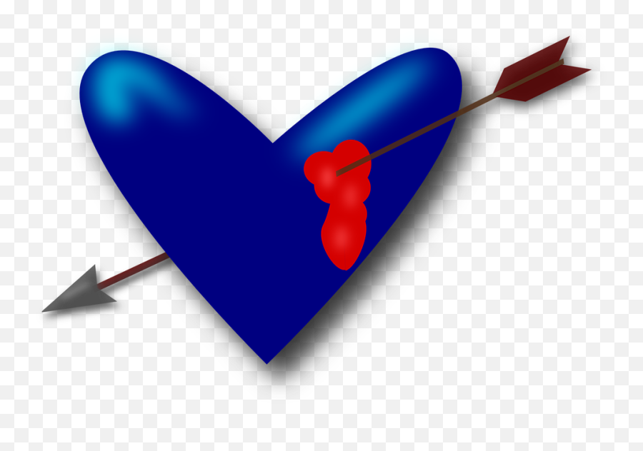 Broken Heart Clipart Arrow - Krk Kalp Ve Ok Emoji,Hert Emoji